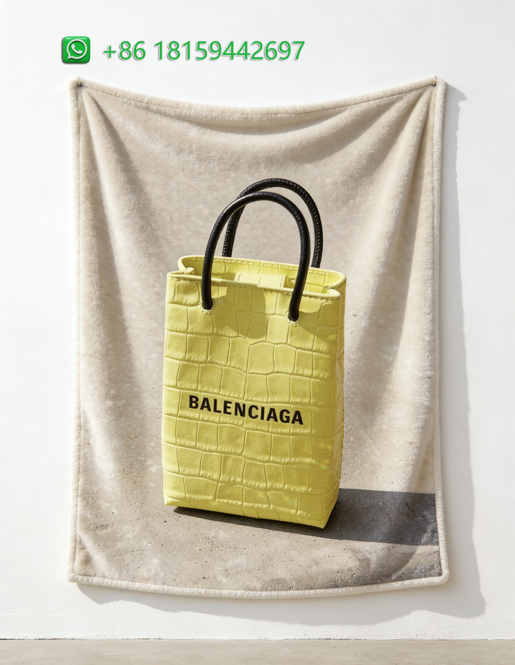 Balenciaga Throw Blankets